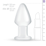 Стеклянная анальная пробка Gildo Glass Buttplug No. 25