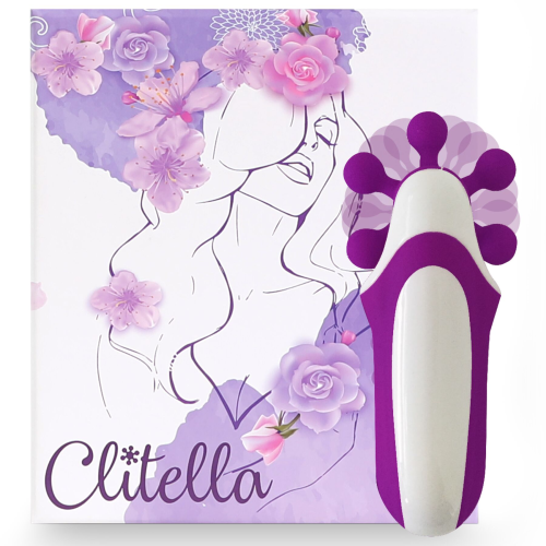 Стимулятор с имитацией оральных ласк FeelzToys - Clitella Oral Clitoral Stimulator Purple Стимулятор с имитацией оральных ласк FeelzToys - Clitella Oral Clitoral Stimulator Purple