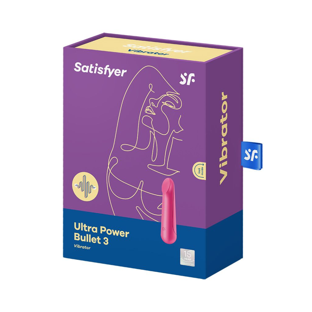 Вибропуля перезаряжаемая Satisfyer Ultra Power Bullet 3 Red
