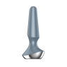 Анальная смарт-вибропробка Satisfyer Plug-ilicious 2 Ice Blue