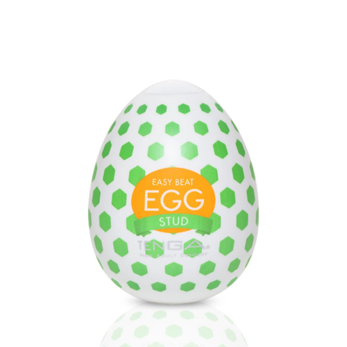 Мастурбатор-яйцо Tenga Egg Stud с шестиугольными выступами
