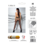 Колготки с открытым доступом, с контрастными шортиками Passion TIOPEN 011 3/4 (20 den), black