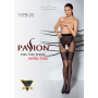 Колготки с открытым доступом, ажурные трусики и подвязки Passion TIOPEN 013 3/4 (20/40 den), black