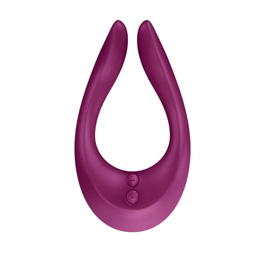 Вибратор для пар Satisfyer Endless Joy (Berry), 3 независимых мотора, многофункциональный