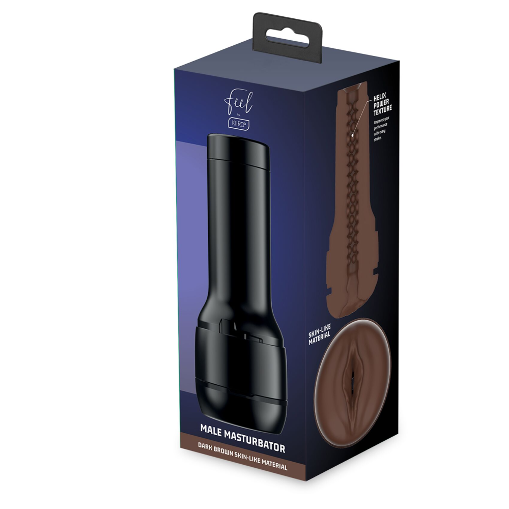 Мастурбатор-вагина Kiiroo Feel Stroker Dark Brown для секс-машины Kiiroo Keon