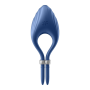 Эрекционное виброкольцо лассо Satisfyer Duelist Blue, 10 режимов, мощный мотор