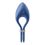 Эрекционное виброкольцо лассо Satisfyer Duelist Blue, 10 режимов, мощный мотор