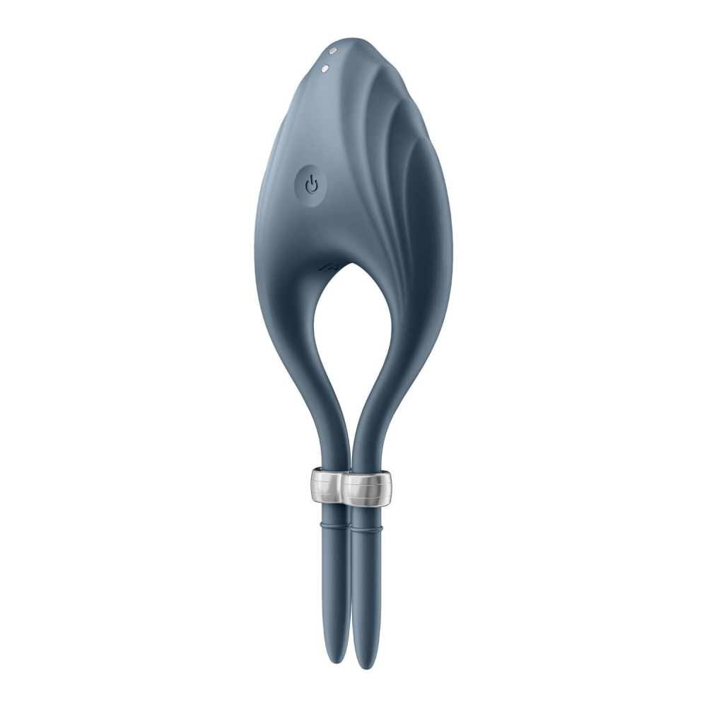 Эрекционное вибокольцо лассо Satisfyer Duelist Dark Blue, 10 режимов, мощный мотор