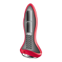 Анальная смарт-вибропробка с жемчужным массажем Satisfyer Rotator Plug 1+ Red