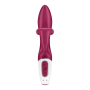 Вибратор кролик с тройным отростком Satisfyer Embrace me Berry, 2 мотора, диаметр 3,6 см