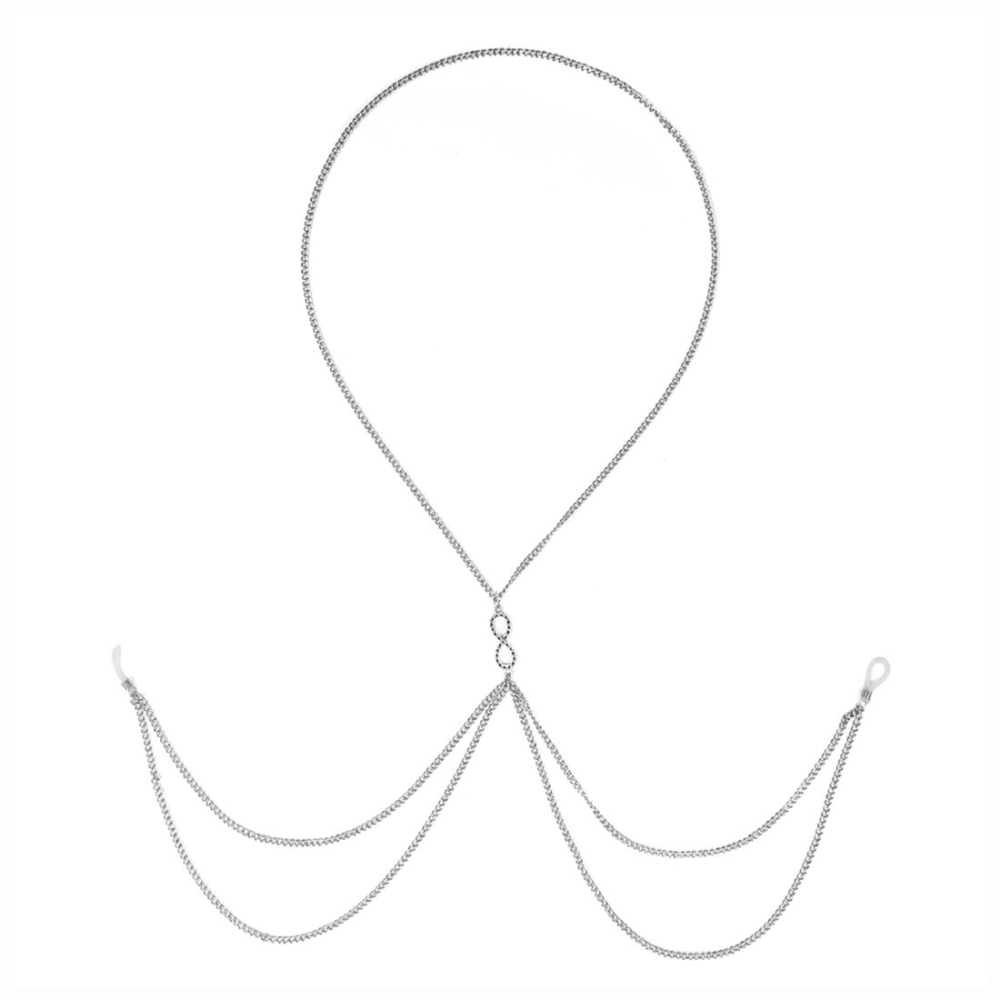 Украшение с цепочками для сосков Art of Sex – «Бесконечность» Nipple Jewerlry Infinity