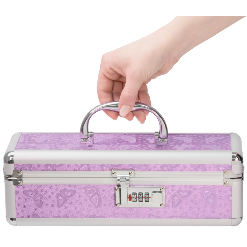 Кейс для хранения секс-игрушек BMS Factory - The Toy Chest Lokable Vibrator Case с кодовым замком