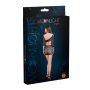 Мини-платье Moonlight Model 07 XS-L Black, глубокое декольте, открытая спинка