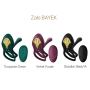 Смарт-эрекционное кольцо Zalo - BAYEK Velvet Purple, двойное с вводимой частью, пульт ДУ