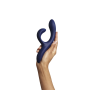 Смарт вибратор-кролик We-Vibe Nova Midnight Blue, эргономичный, регулируемый угол наклона ствола