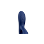 Смарт вибратор-кролик We-Vibe Nova Midnight Blue, эргономичный, регулируемый угол наклона ствола