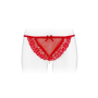 Трусики-стринги с жемчужной ниткой Fashion Secret KATIA Red