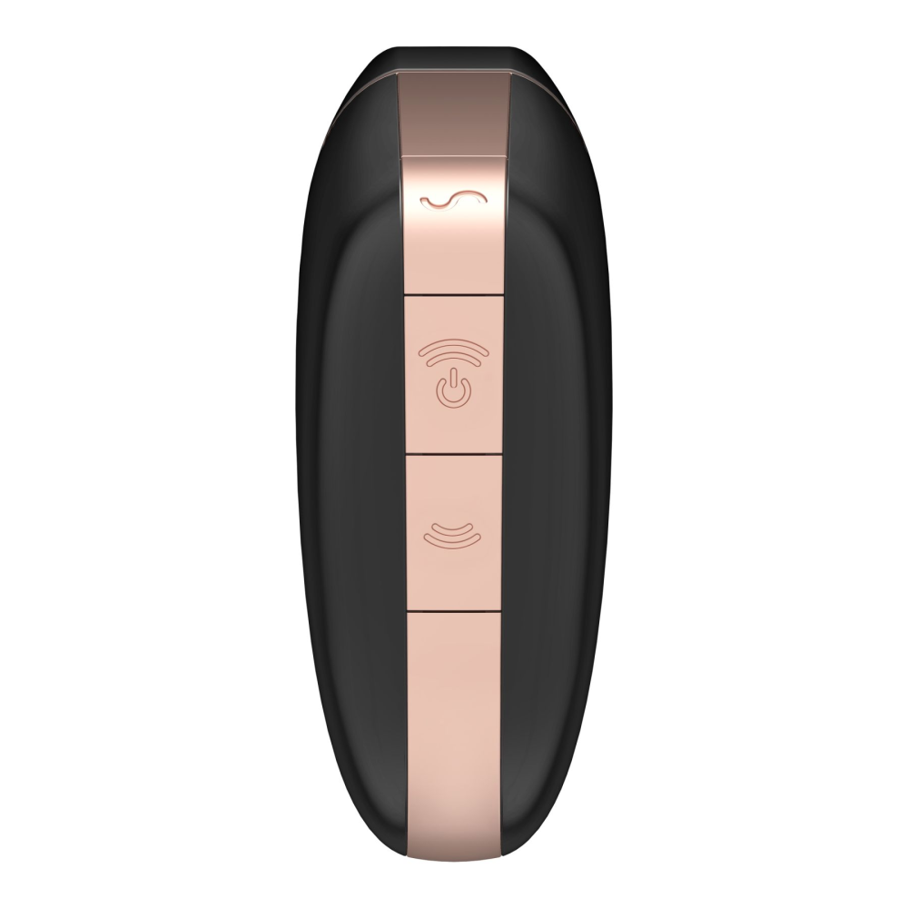 Вакуумный клиторальный стимулятор Satisfyer Love Triangle Black с управлением через интернет