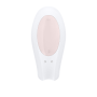 Смарт-вибратор для пар Satisfyer Double Joy White с широким клиторальным стимулятором
