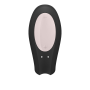 Смарт-вибратор для пар Satisfyer Double Joy Black с широким клиторальным стимулятором