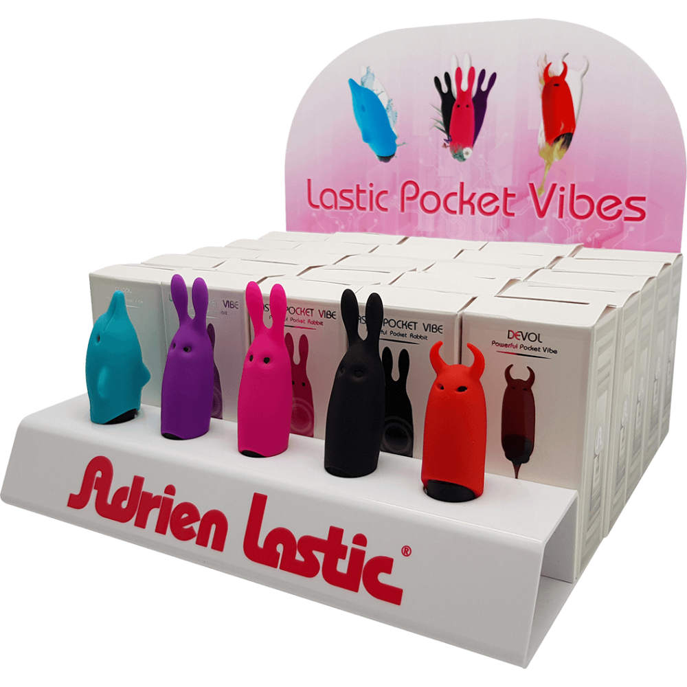 Набор вибраторов Adrien Lastic Promo Pack Pocket Vibe (25 шт + тестеры)