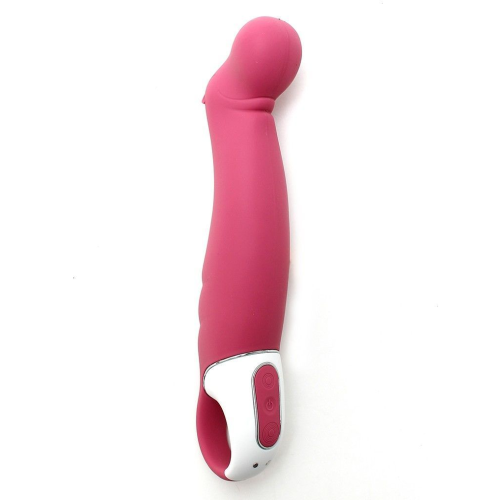 Мощный вибратор Satisfyer Vibes Petting Hippo с гибким стволом, литой силикон, 12 режимов работы