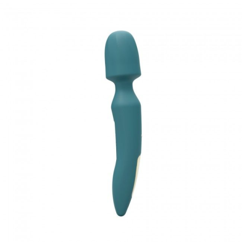 Вибромассажер с двумя насадками Love To Love R-EVOLUTION TEAL ME, гибкая головка