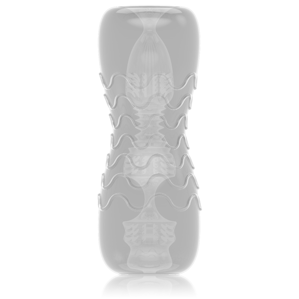 Мастурбатор Dorcel Double OO, двусторонний, два рельефа