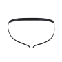 Мужские открытые слипы Passion 034 OPEN LUKE L/XL Black, экокожа