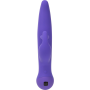 Вибратор-кролик Touch by SWAN - Trio Purple, сенсорное управление, ротация, диаметр 3,8 см
