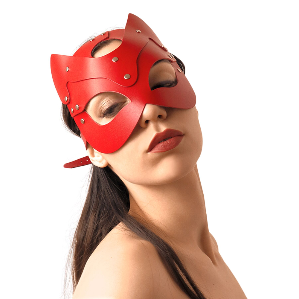 Маска Кошечки Art of Sex - Cat Mask, Красный