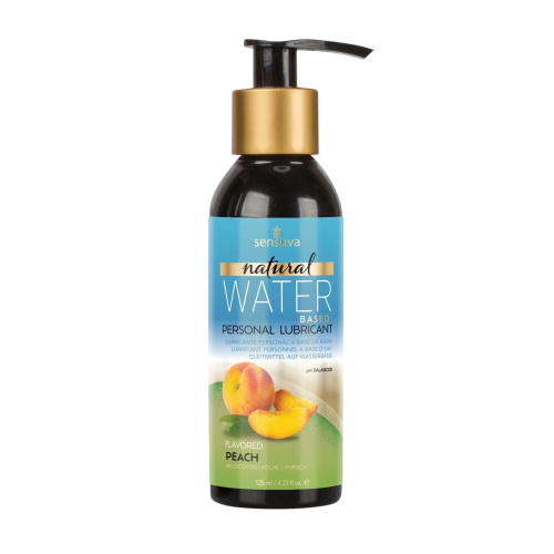 Смазка на водной основе Sensuva Natural Water-Based Peach (125мл) без глицерина и парабенов