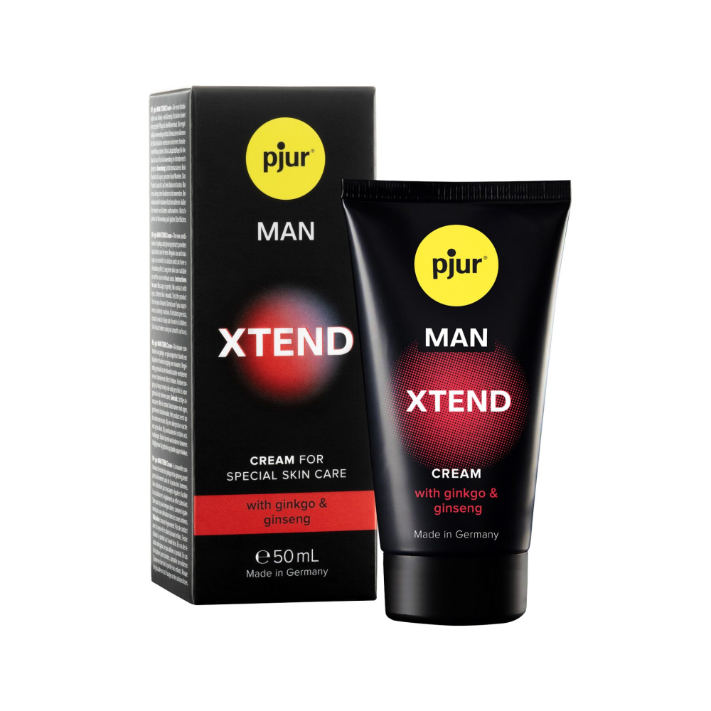 Крем для пениса стимулирующий pjur MAN Xtend Cream 50 ml, с экстрактом гинкго и женьшеня