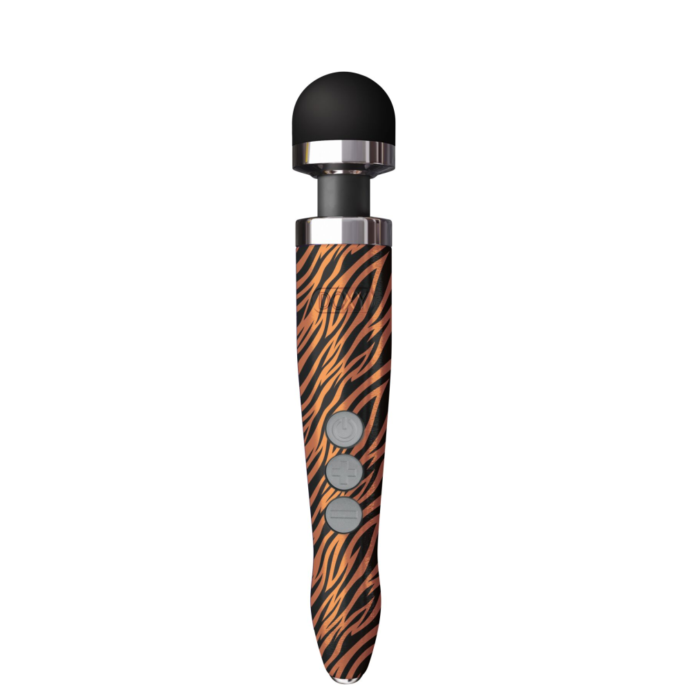 Вибромассажер DOXY Die Cast 3R - TIGER, очень мощный, перезаряжаемый, металлический корпус