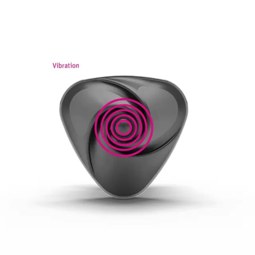 Вибратор для клитора с электростимуляцией Mystim Heart´s Desire Black Edition