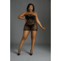 Платье-бодистокинг Moonlight Plus Model 10 XL-XXXL Black
