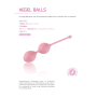 Вагинальные шарики Femintimate Kegel Balls, диаметр 3,5 см, масса 77 г