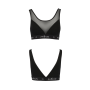 Топ с прозрачной вставкой Passion PS002 TOP M, black