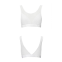 Топ с прозрачной вставкой Passion PS002 TOP M, white