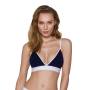 Спортивный топ с двойными бретелями Passion PS007 TOP XL, navy blue