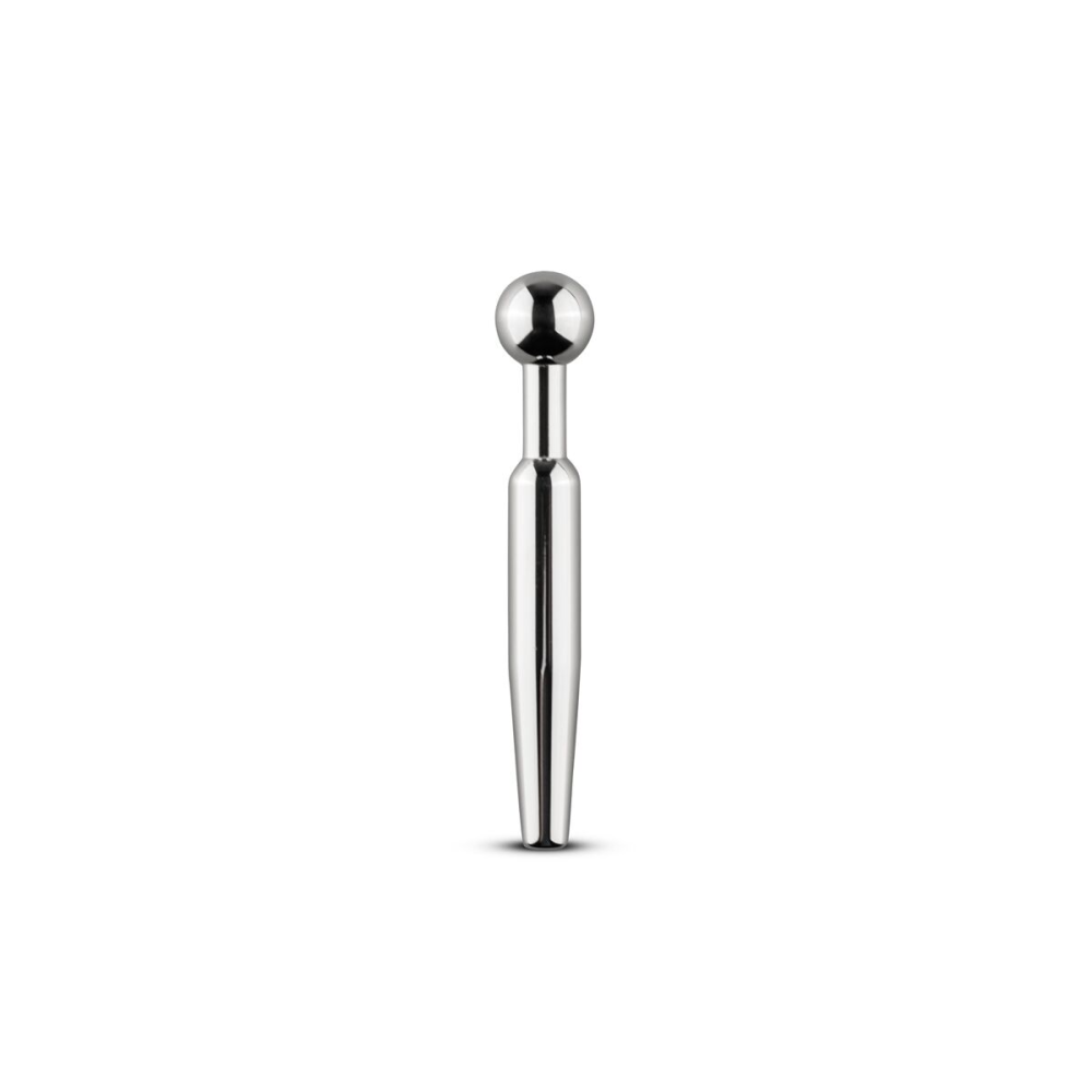 Полый уретральный стимулятор Sinner Gear Unbendable — Hollow Penis Plug, длина 7,5 см, диаметр 12 мм