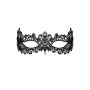 Кружевная маска Obsessive A701 mask, единый размер, черная