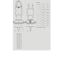 Эротический костюм горничной с юбкой Obsessive Housemaid 5 pcs costume L/XL, черно-белый, топ с подв