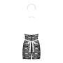 Эротический костюм горничной Obsessive Servgirl costume S/M, халат, стринги, фартук, обруч
