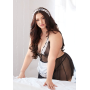 Костюм горничной Leg Avenue Fantasy French Maid XL/XXL, платье, трусики, повязка