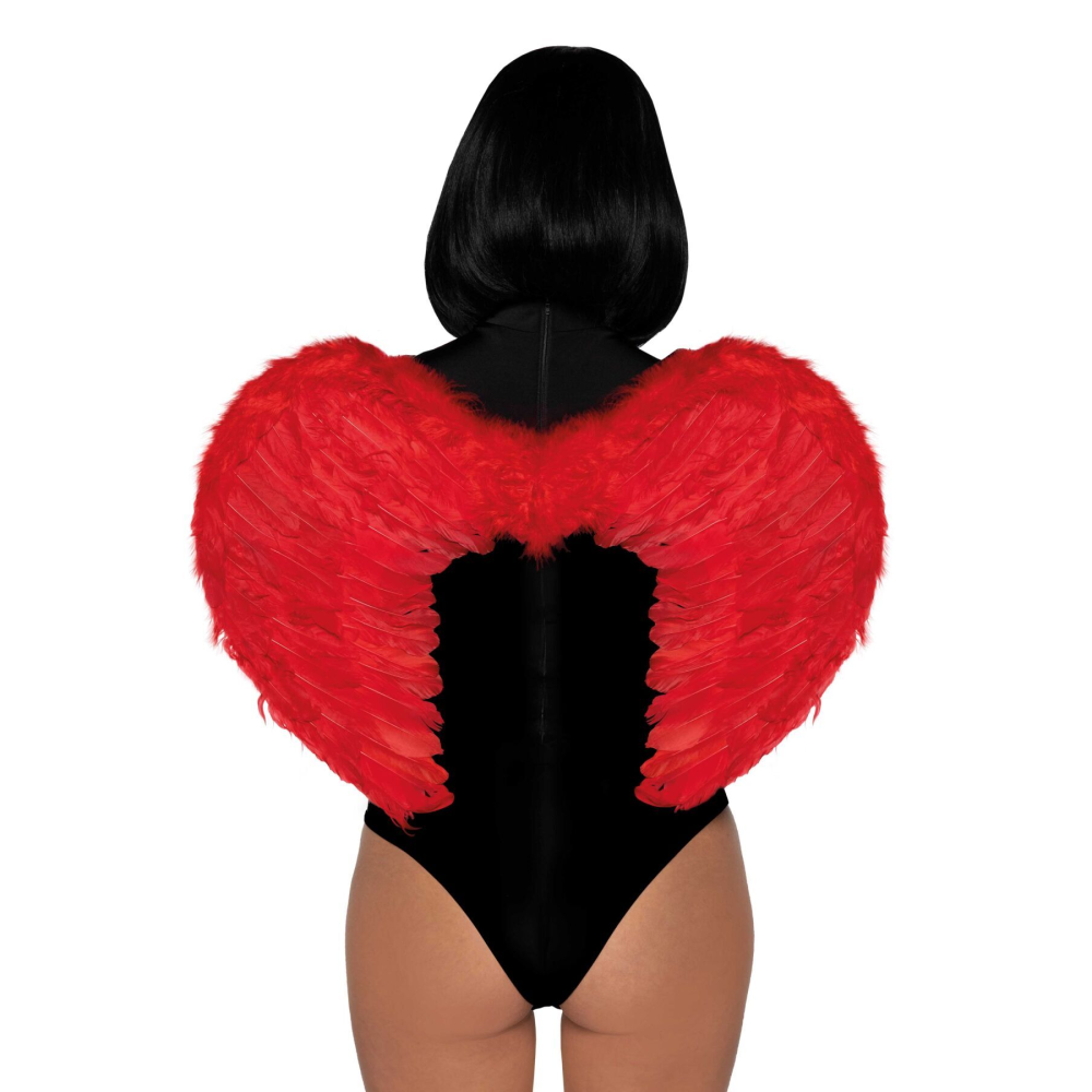 (SALE) Leg Avenue Marabou feather devil wings