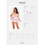 Пеньюар и трусики Obsessive Heavenlly babydoll & thong XS/S