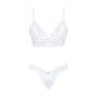 Эротический комплект Obsessive Heavenlly 2-pcs set XS/S, бюстгальтер и танга