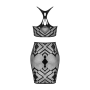 Эротичный полупрозрачный комплект Obsessive K101 top & skirt S/M/L, топ, юбка