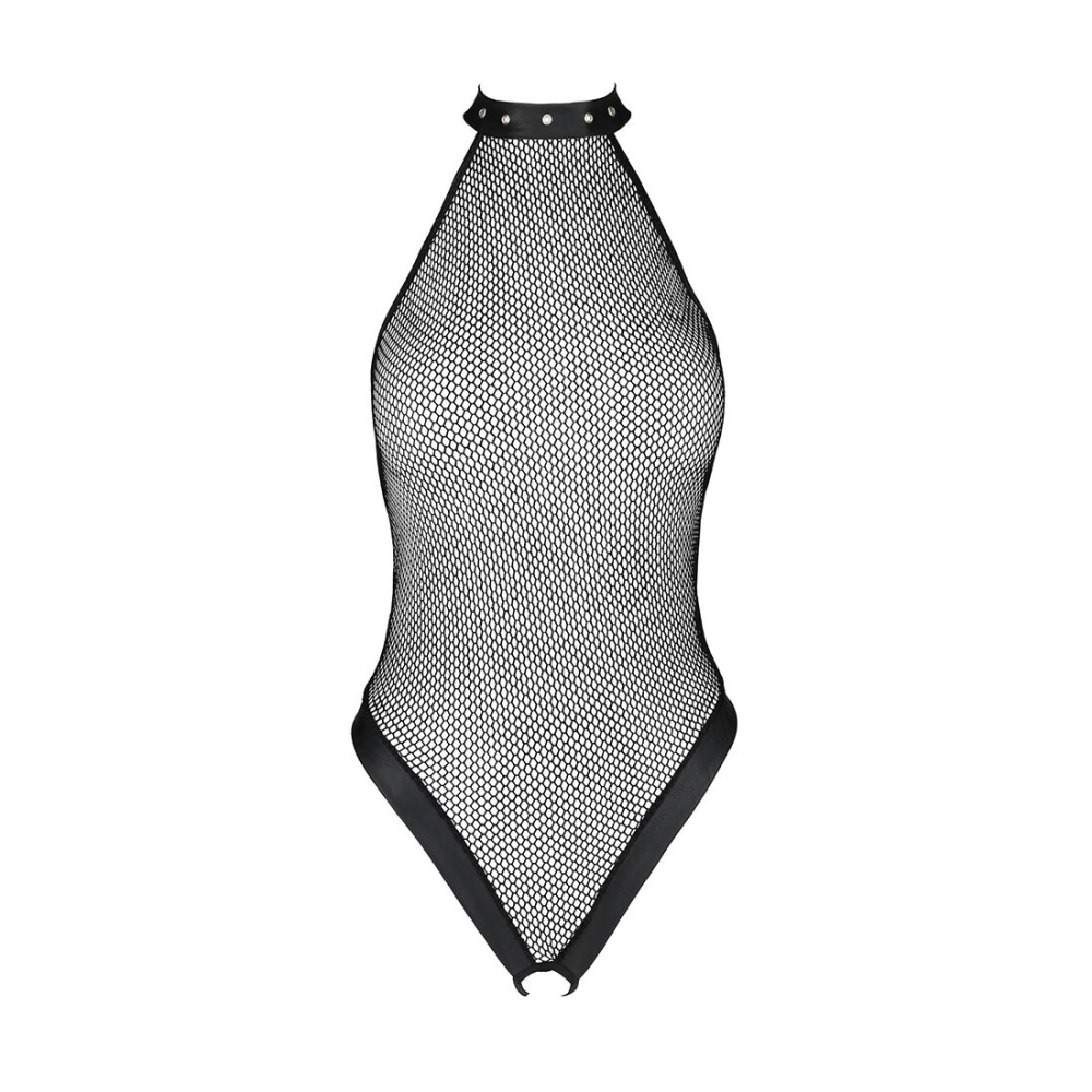 Боди-халтер с открытым доступом Passion MOONLIGHT BODY S/M black